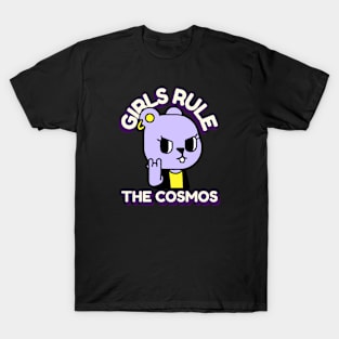 Meteorite Collector "GIRLS RULE THE COSMOS" Meteorite T-Shirt